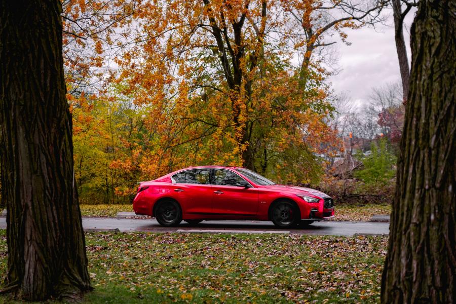 Infiniti Q50 Red Sport I-LINE (V37) (CA) '2019